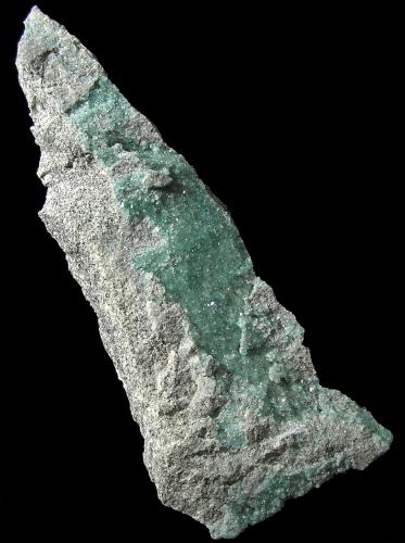 Fluorita<br />Pedrera Berta, Turó de Can Domènech, Serra de Roques Blanques, Sant Cugat del Vallès-El Papiol, Comarca Vallès Occidental / Baix Llobregat, Barcelona, Cataluña / Catalunya, España<br />38 x 14 x 4 cm<br /> (Autor: Frederic Varela)