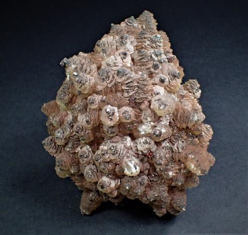 Calcite, Pyrite<br />Quanzhou Prefecture, Fujian Province, China<br />90 mm x 70 mm x 57 mm<br /> (Author: Don Lum)