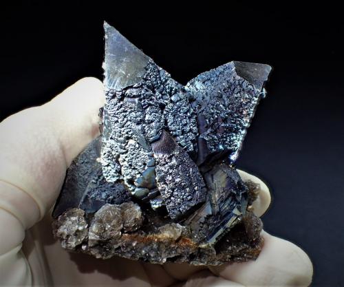 Arsenopyrite, Quartz and Muscovite<br />Yaogangxian Mine, Yizhang, Chenzhou Prefecture, Hunan Province, China<br />72 mm x 57 mm x 50 mm<br /> (Author: Don Lum)