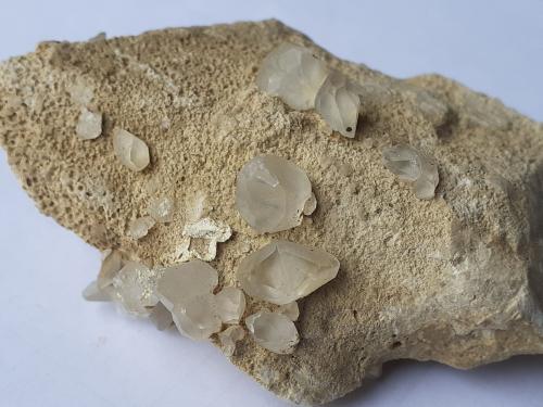 Calcite<br />Imèr, Primiero, Trento Province, Trentino-Alto Adige (Trentino-Südtirol), Italy<br />8 x 4,5 cm<br /> (Author: Volkmar Stingl)
