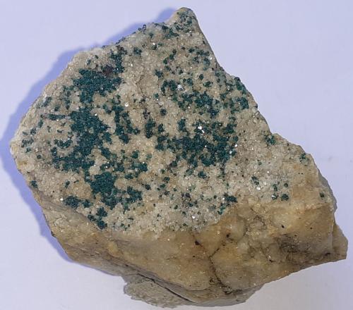 Malachite<br />Mockleiten Mine, Brixlegg, Kufstein District, Inn Valley, North Tyrol, Tyrol/Tirol, Austria<br />3,5 x 3 cm<br /> (Author: Volkmar Stingl)