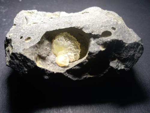 Calcite<br />Cantera Niu Corbu, Noragugume, Provincia Nuoro, Cerdeña/Sardegna, Italia<br />65 x 45 mm<br /> (Author: Sante Celiberti)