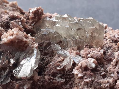 Baryte<br />Warihuyn Hill, Puños, Miraflores District, Huamalíes Province, Huánuco Department, Peru<br />8 x 4,5 cm<br /> (Author: Volkmar Stingl)