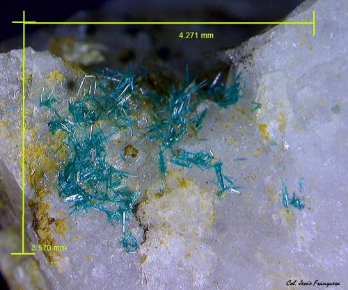 Brochantita.<br />Cuevas del Almanzora, Comarca Levante Almeriense, Almería, Andalucía, España<br />4´271 x 3´570 mm.<br /> (Autor: Jesus Franquesa Baucells)