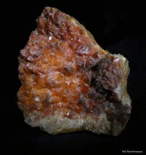 Cuarzo.<br />Can Gat, Viladrau, Comarca Osona, Gerona / Girona, Cataluña / Catalunya, España<br />70x60 mm.<br /> (Autor: Jesus Franquesa Baucells)