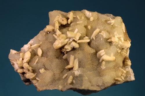 Stilbite<br />Sportgastein, Valle Gastein, St. Johann im Pongau, Hohe Tauern, Salzburgo/Salzburg, Austria<br />10 x 7 cm<br /> (Author: Gerhard Brandstetter)