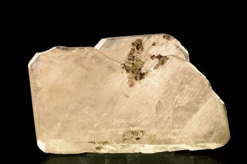 Quartz<br />Kreuzkogl, Gastein Valley, St. Johann im Pongau, Hohe Tauern, Salzburg, Austria<br />55 x 35 x 3 mm<br /> (Author: Gerhard Brandstetter)