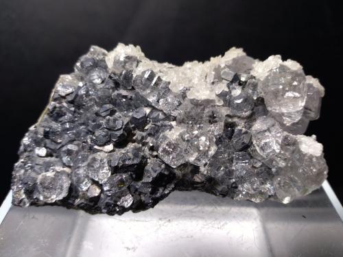 Fluorite, Galena, Calcite<br />Naica Mine, Naica, Municipio Saucillo, Chihuahua, Mexico<br />68 x 35 mm<br /> (Author: Sante Celiberti)