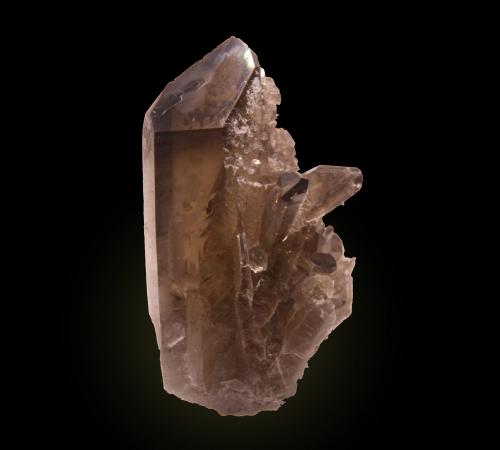 Quartz (variety smoky)<br />Bahia, Northeast Region, Brazil<br />54 mm x 86 mm x 41 mm<br /> (Author: Firmo Espinar)