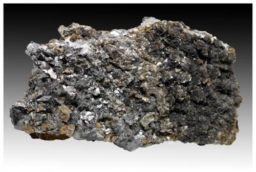 Arsenopyrite, Sphalerite, Siderite, Muscovite<br />Minas da Panasqueira, Aldeia de São Francisco de Assis, Covilhã, Castelo Branco, Cova da Beira, Centro, Portugal<br />23 cm x 16 cm x 8cm<br /> (Author: silvia)