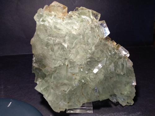 Fluorite<br />Xianghuapu Mine, Xianghualing Sn-polymetallic ore field, Linwu, Chenzhou Prefecture, Hunan Province, China<br />21 x 16 cm<br /> (Author: Sante Celiberti)