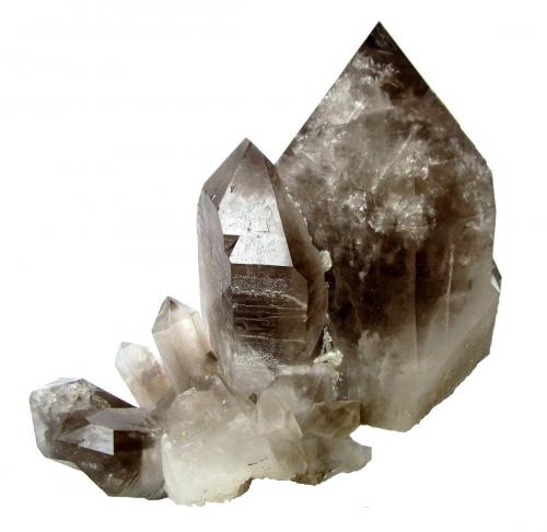 Quartz<br />Puiva Mount, Saranpaul, Khanty-Mansi Okrug, Tyumen Oblast, Russia<br />Specimen size 13,5 cm<br /> (Author: Tobi)