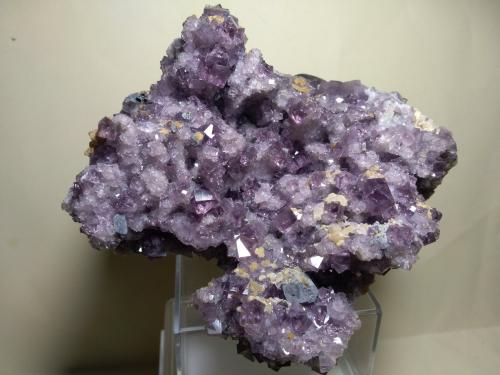Fluorite, Galena, Calcite<br />Frazer's Hush Mine, Rookhope District, Weardale, North Pennines Orefield, County Durham, England / United Kingdom<br />13,5 x 12 cm<br /> (Author: Sante Celiberti)