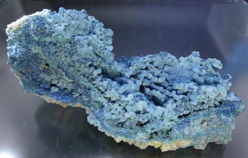 Shattuckite<br />Kaokoveld Plateau, Kunene Region, Namibia<br />235 mm X 125 mm X 113 mm<br /> (Author: Robert Seitz)