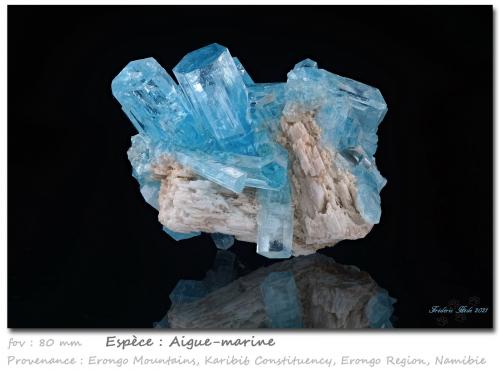 Aquamarine<br />Karibib District, Erongo Region, Namibia<br />fov 80 mm<br /> (Author: ploum)