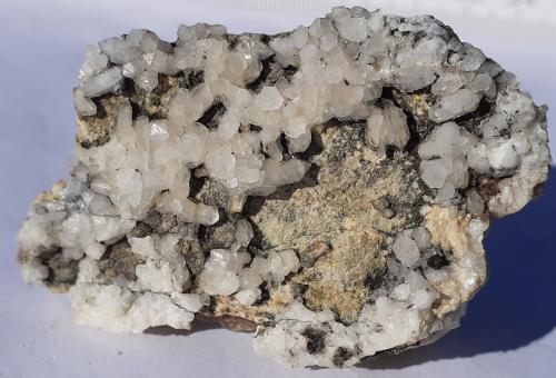 Quartz<br />Weißer Schrofen, Strass im Zillertal, Schwaz District, North Tyrol, Tyrol/Tirol, Austria<br />5,5 x 3,5 cm<br /> (Author: Volkmar Stingl)