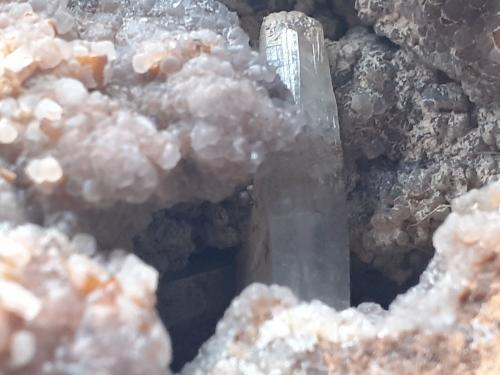 Aragonite<br />Magnesite deposit, Bürglkopf, Hochfilzen, Kitzbühel District, North Tyrol, Tyrol/Tirol, Austria<br />16 x 10 cm<br /> (Author: Volkmar Stingl)