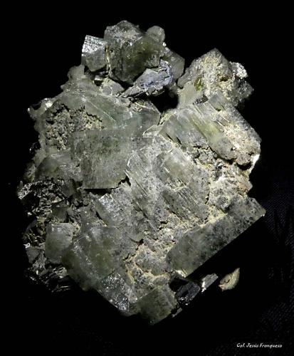 Fluorapatito.<br />Cantera Bom Sucesso 4, Cubos-Mesquitela-Mangualde mining area, Mangualde, Distrito Viseu, Dão-Lafões, Centro, Portugal<br />60x50 mm.<br /> (Autor: Jesus Franquesa Baucells)