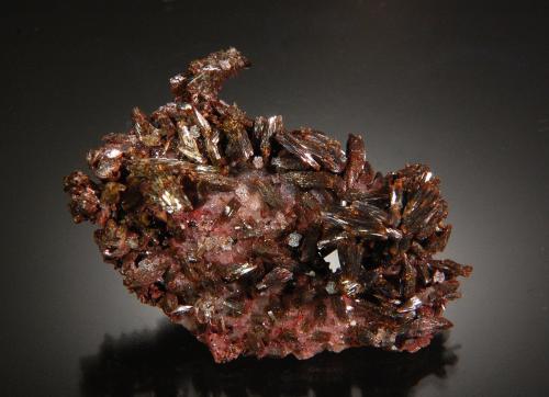 Vanadinite (variety arsenian)<br />Mina Erupción (Mina Ahumada), Sierra de Los Lamentos, Municipio Ahumada, Chihuahua, México<br />6.3 x 4.6 x 2.4 cm<br /> (Author: Michael Shaw)