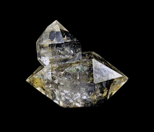 Quartz with hydrocarbon inclusions<br />La Cabaña, Valdelmar, Berbes mining area, Berbes, Ribadesella, Comarca Oriente, Principality of Asturias (Asturias), Spain<br />20x19x12mm<br /> (Author: Carlos Pareja)