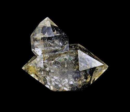 Quartz with hydrocarbon inclusions<br />La Cabaña, Berbes mining area, Valdelmar, Berbes, Ribadesella, Comarca Oriente, Principality of Asturias (Asturias), Spain<br />20x19x12mm<br /> (Author: Carlos Pareja)