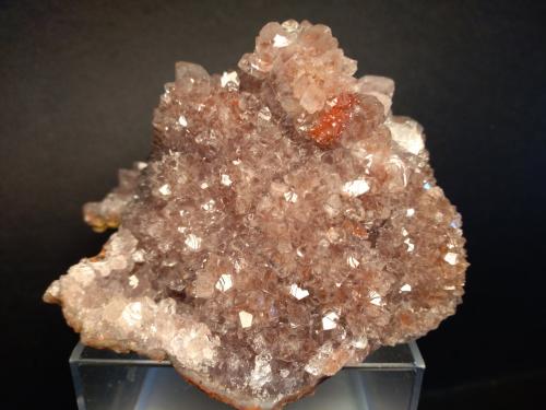 Quartz (variety amethyst)<br />Sidi Rahal, El Kelaâ des Sraghna Province, Marrakech-Safi Region, Morocco<br />10,5 x 10 cm<br /> (Author: Sante Celiberti)