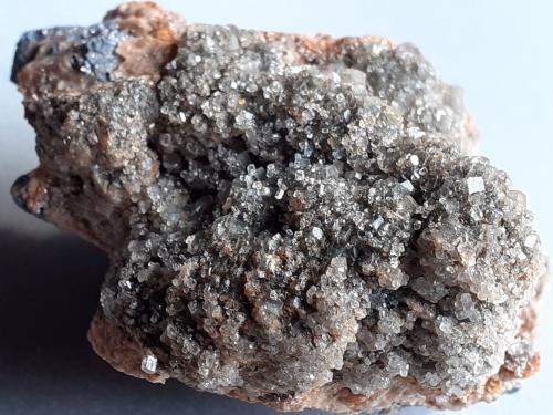 Calcite, Fluorite, Wulfenite, Cerussite, Galena<br />Bleiberg mining area, Gailtaler Alpen & Karnische Alpen, Carinthia/Kärnten, Austria<br />4 x 3,5 cm<br /> (Author: Volkmar Stingl)
