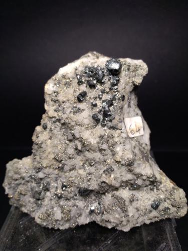 Tennantite Group, Quartz, Pyrite<br />Steward Mine, Butte, Butte District, Silver Bow County, Montana, USA<br />10 x 9 cm<br /> (Author: Sante Celiberti)