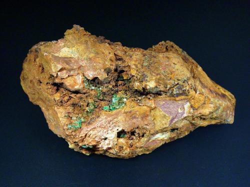 Torbernita<br />Trapero Mine, Cardeña, Comarca Los Pedroches, Córdoba, Andalusia, Spain<br />9 x 5 cm.<br /> (Autor: Antonio P. López)