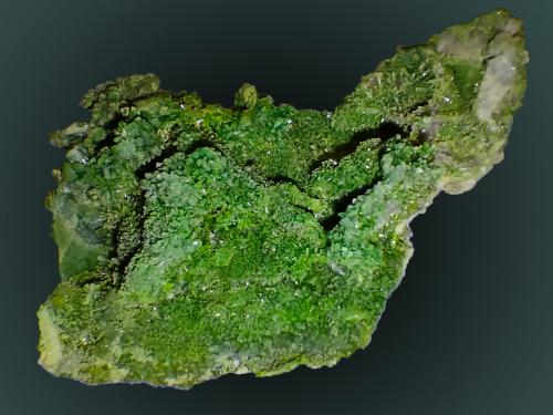 Pyromorphite<br />Mina Crabulazzu, Arbus, Provincia Medio Campidano, Cerdeña/Sardegna, Italia<br />63 mm x 37 mm x 23 mm<br /> (Author: Firmo Espinar)