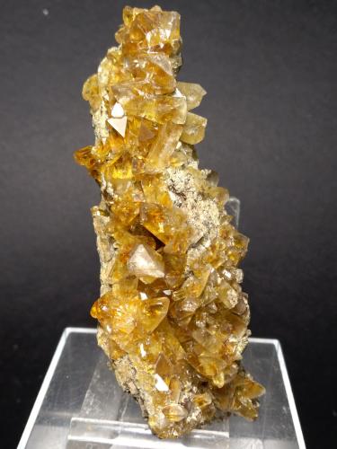Baryte<br />Pöhla, Schwarzenberg District, Erzgebirgskreis, Saxony/Sachsen, Germany<br />10,5 x 4,5 cm<br /> (Author: Sante Celiberti)