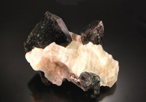 Fluoro-richterite<br />Essonville roadcut, Monmouth Township, Haliburton County, Ontario, Canada<br />7.4 x 5.8 x 4.4 cm<br /> (Author: Michael Shaw)