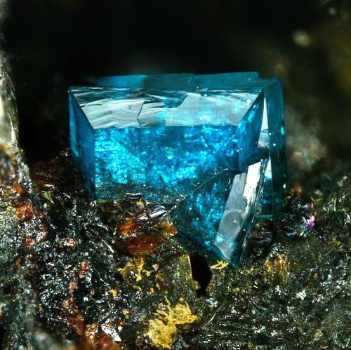 Diaboleite<br />Mazarrón, Comarca Alto Guadalentín, Región de Murcia (Murcia), España<br />FOV 0.6 mm.<br /> (Author: Rewitzer Christian)
