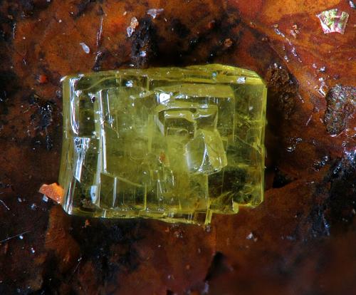 Nealite<br />Mazarrón, Comarca Alto Guadalentín, Region of Murcia (Murcia), Spain<br />FOV 1.2 mm.<br /> (Author: Rewitzer Christian)