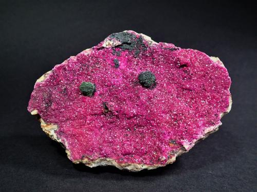 Kolwezite after Cuprite with Calcite (Co-bearing Calcite)<br />Kakanda, Kambove District, Katanga Copper Crescent, Katanga (Shaba), Democratic Republic of the Congo (Zaire)<br />123 mm x 85 mm x 34 mm<br /> (Author: Don Lum)