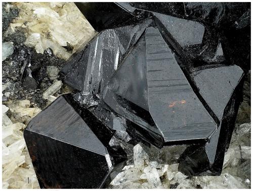 Cassiterite, Quartz<br />Viloco Mine, Loayza Province, La Paz Department, Bolivia<br />14 cm x 13 cm x 7 cm<br /> (Author: silvia)