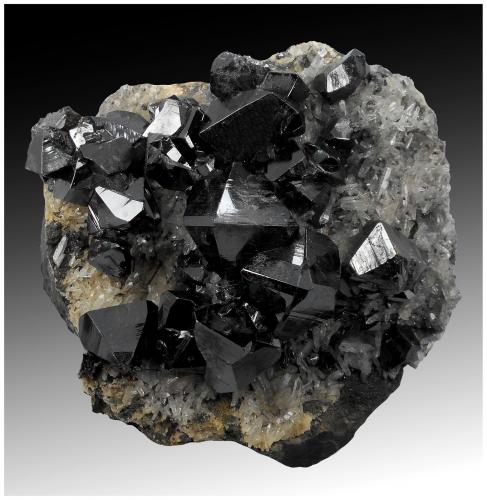 Cassiterite, Quartz<br />Viloco Mine, Loayza Province, La Paz Department, Bolivia<br />14 cm x 13 cm x 7 cm<br /> (Author: silvia)