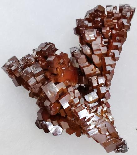 Vanadinite<br />Coud'a, Mibladen mining district, Mibladen, Midelt, Midelt Province, Drâa-Tafilalet Region, Morocco<br />6 cm x 5 cm<br /> (Author: Enrique Llorens)