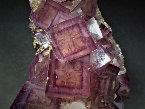 Fluorite<br />Yaogangxian Mine, Yizhang, Chenzhou Prefecture, Hunan Province, China<br />143 mm x 87 mm<br /> (Author: Don Lum)