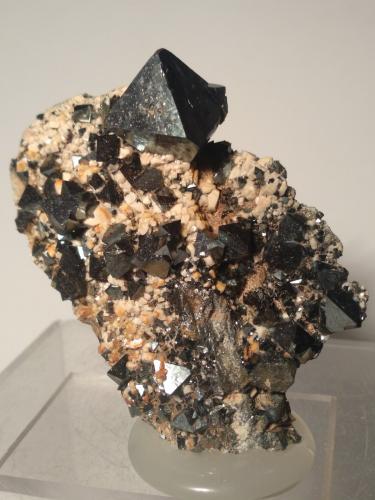 Magnetite<br />Cerro Huañaquino, Paco Grande, Tomás Frías Province, Potosí Department, Bolivia<br />62 x 40 mm<br /> (Author: Sante Celiberti)