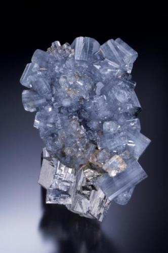 Apatite on Arsenopyrite
Panasqueira, Portugal (Author: Gail)