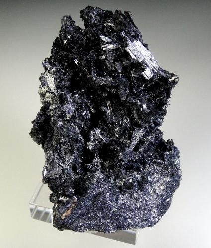 Glaucophana (Glaucofana)<br />Rio Oremo, Chiavolino, Pollone, Provincia Biella, Piamonte (Piemonte), Italia<br />8 x 5 cm.<br /> (Autor: Antonio P. López)
