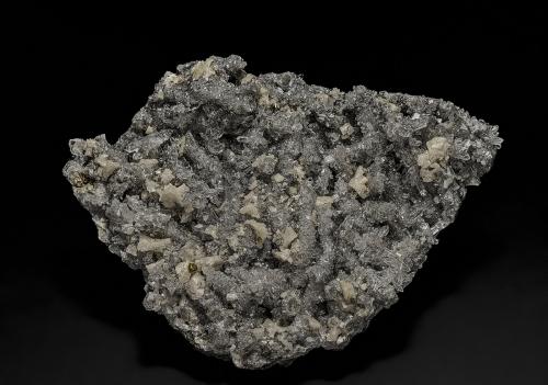 Quartz, Dolomite, Chalcopyrite<br />Aughamore Quarry, Aughamore, County Sligo, Connacht, Ireland<br />13.2 x 9.5 cm<br /> (Author: am mizunaka)