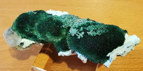 Malachite<br />Bleida Mine, Tinzouline, Zagora Province, Drâa-Tafilalet Region, Morocco<br />9 cm x 4 cm<br /> (Author: Enrique Llorens)