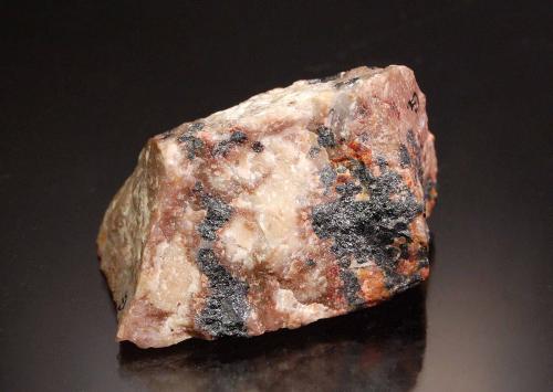 Esperite and Franklinite<br />Franklin, Franklin Mining District, Sussex County, New Jersey, USA<br />6.5 x 4.4 cm<br /> (Author: Michael Shaw)