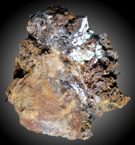 Alumohidrocalcita<br />Elvira Mine, Rocabruna, Bruguers, Gavà, Comarca Baix Llobregat, Barcelona, Catalonia / Catalunya, Spain<br />38 x 35 x 22 mm.<br /> (Autor: José Luis Zamora)