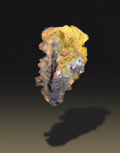 limonite<br />Almagrera Mine, Tharsis, Alosno, Comarca El Andévalo, Huelva, Andalusia, Spain<br />24 mm x 44 mm x 11 mm<br /> (Author: Firmo Espinar)