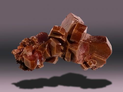 Vanadinite<br />Mibladen (Mibladen mining district), Midelt, Midelt Province, Drâa-Tafilalet Region, Morocco<br />37 mm x 26 mm x 23 mm<br /> (Author: Firmo Espinar)