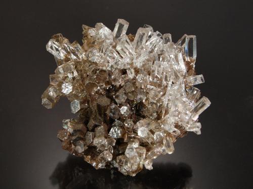 Calcite<br />Xia Yang Mine, Yongchun, Quanzhou Prefecture, Fujian Province, China<br />6.5 x 4.5 x 1.0 cm<br /> (Author: Michael Shaw)