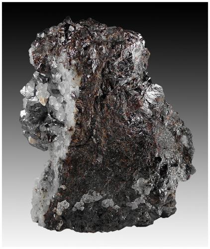 Galena, Quartz, Sphalerite<br />W.L. Davis-Deardorff Mine, Ozark-Mahoning group, Cave-in-Rock Sub-District, Hardin County, Illinois, USA<br />15 cm x 13 cm x 7 cm<br /> (Author: silvia)